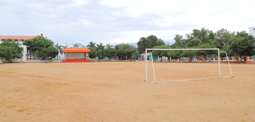 playground and sports facilities